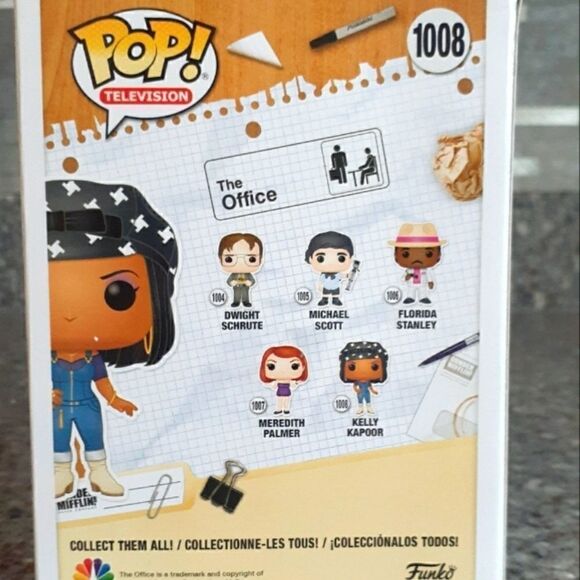 "The Office" Kelly Kapoor Funko Pop - Picture 3 of 6